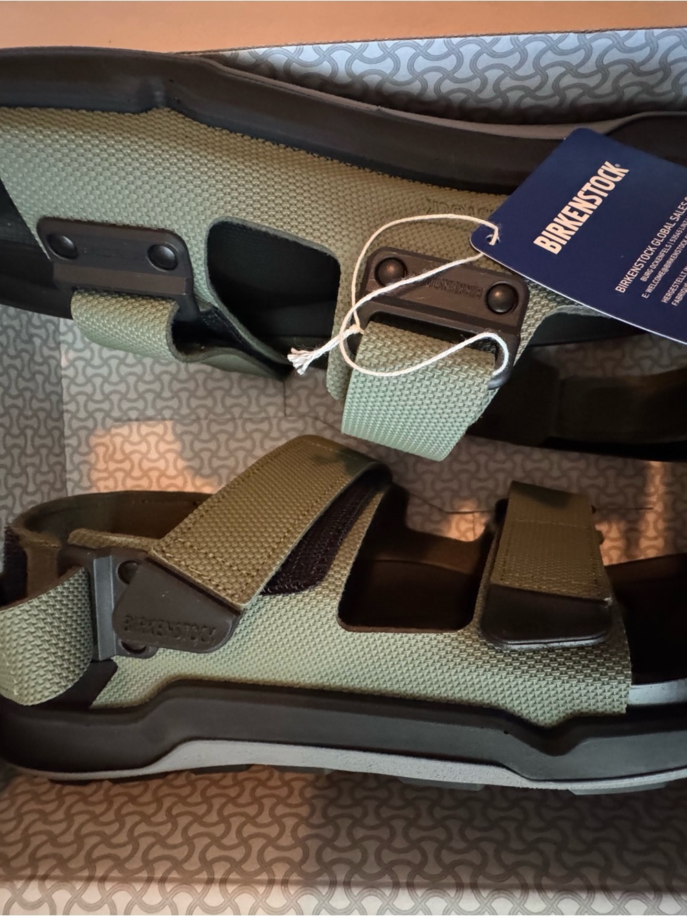 Birkenstock Khaki Tatacoa size 11 Sandals